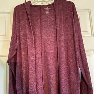 American Eagle soft and sexy purple cardiagan, sm